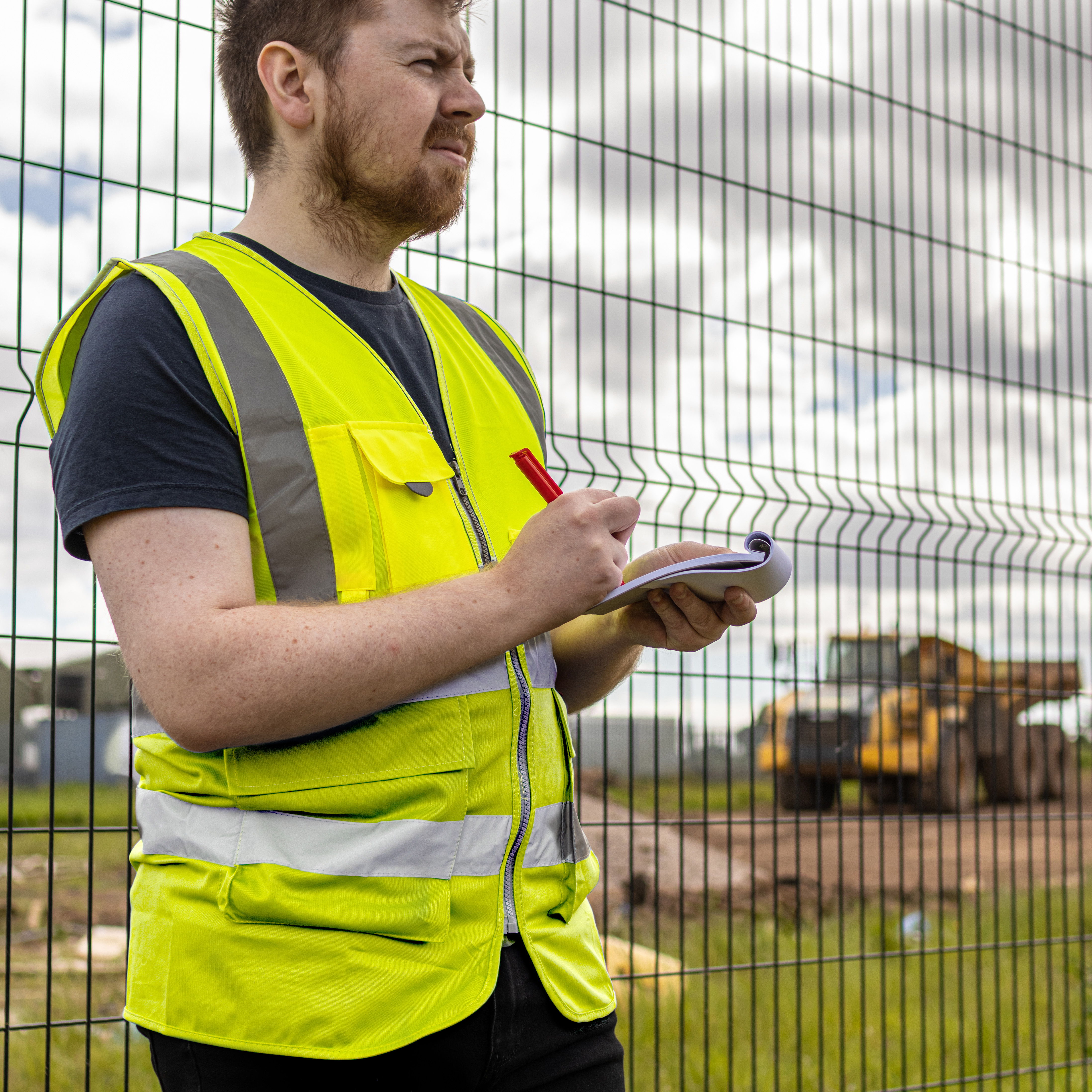 Hi-Vis Executive Vest Yellow - Image 5