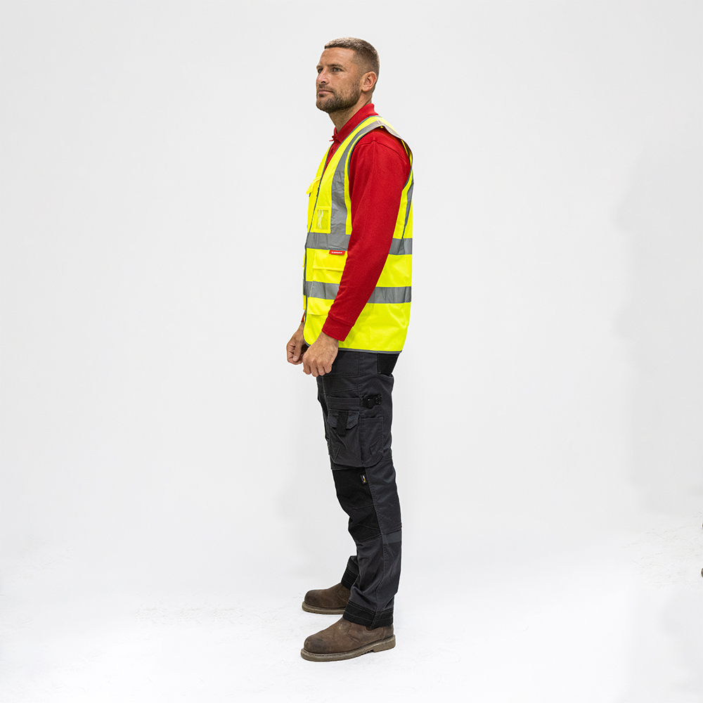 Hi-Vis Executive Vest Yellow - Image 2