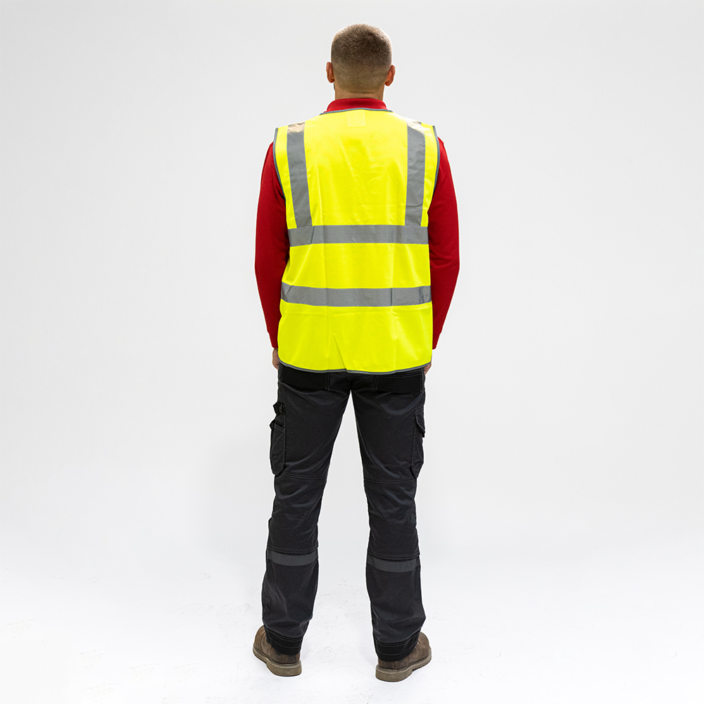 Hi-Vis Vest Yellow - Image 3