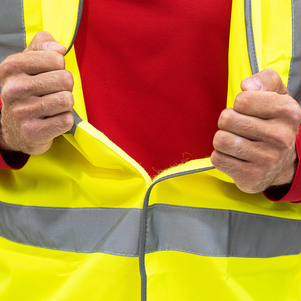 Hi-Vis Vest Yellow - Image 4