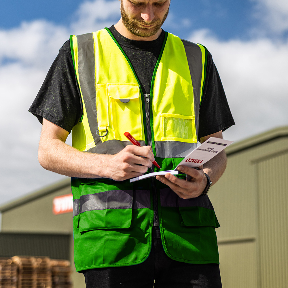 Hi-Vis Vest Yellow & Green - Image 5