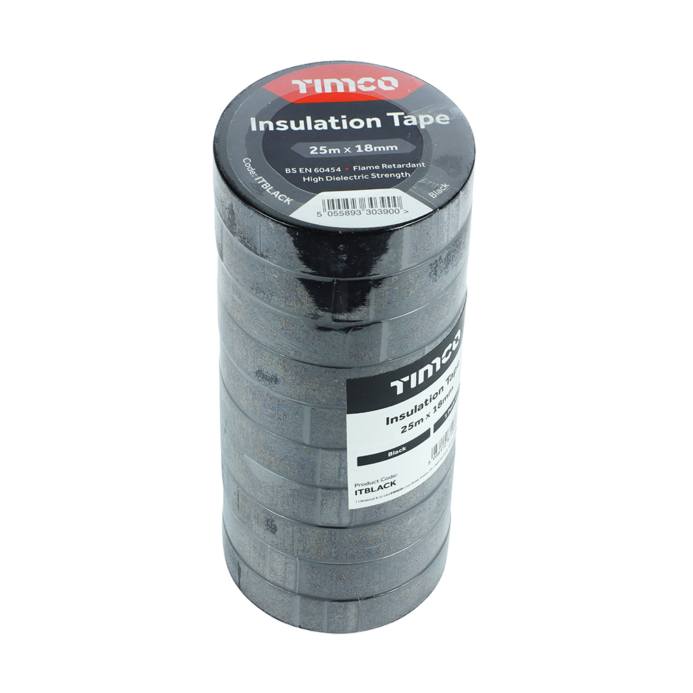 PVC Insulation Tape Black - Image 2