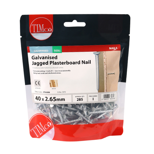 Jagged Plasterboard - Galv - Image 2