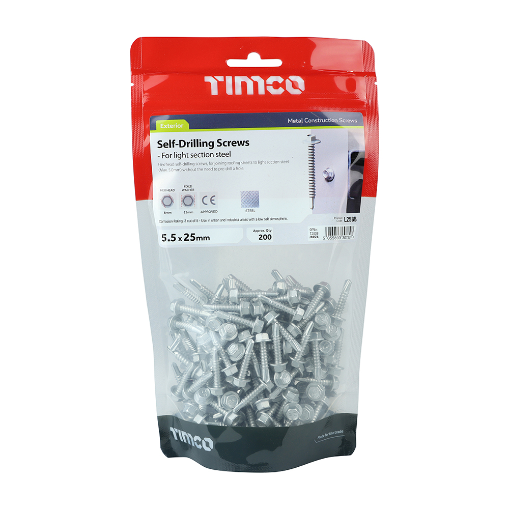 Hex Screw S/DRILL No3 Bag EXT - Image 2
