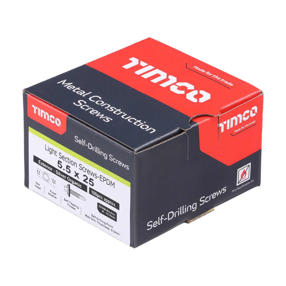 Hex Screw W16 S/DRILL No3 EXT - Image 2