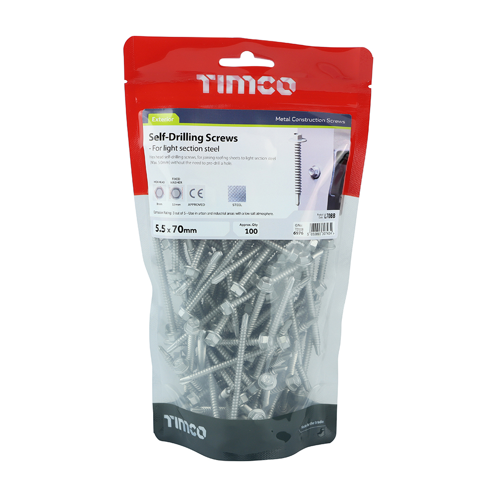 Hex Screw S/DRILL No3 Bag EXT - Image 2
