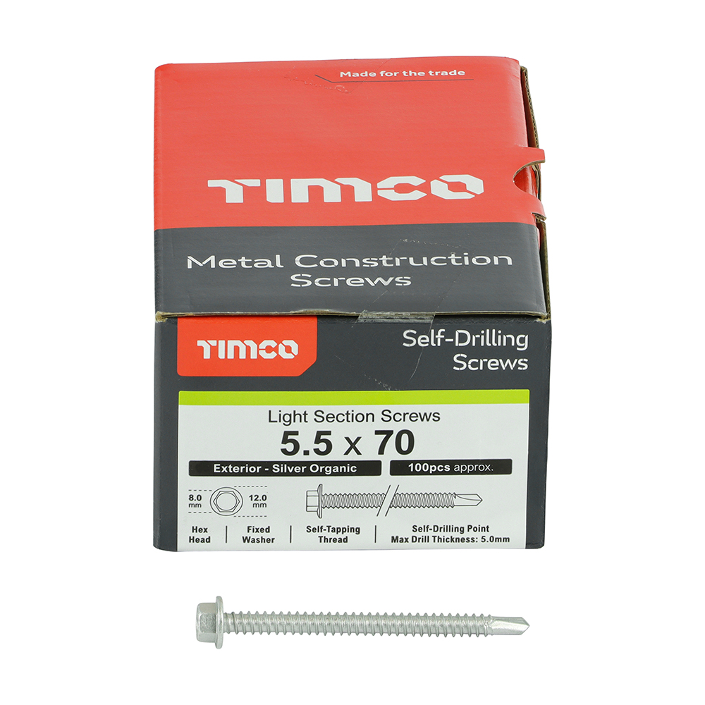 Hex Screw S/DRILL No3 EXT - Image 3