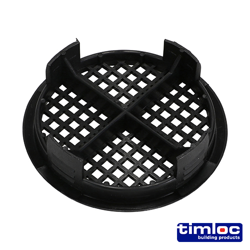 Push-in Soffit Vent Black - Image 2