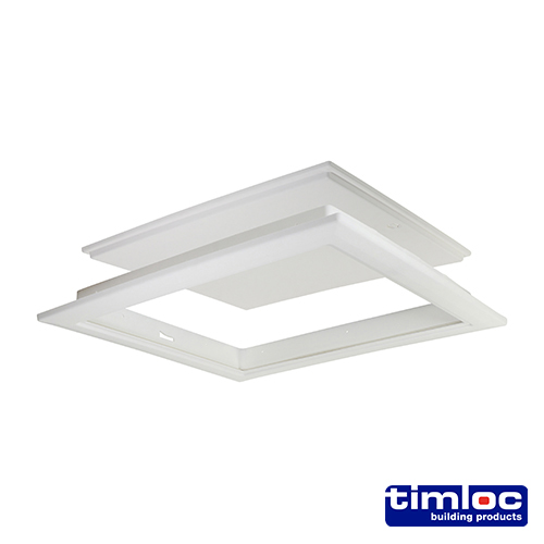 Drop-in Loft Access Door White