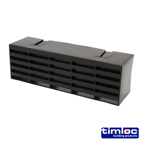 Plastic Airbrick Blue Black