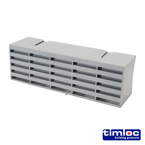 Plastic Airbrick Grey