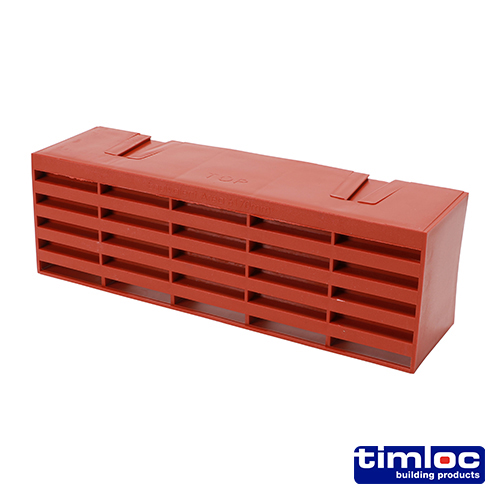Plastic Airbrick Terracotta