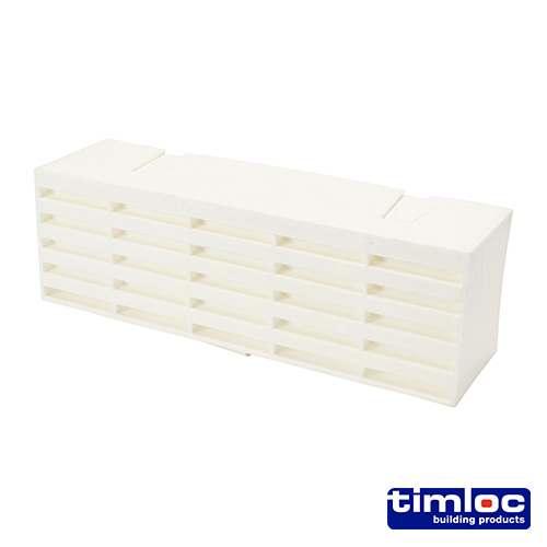 Plastic Airbrick White