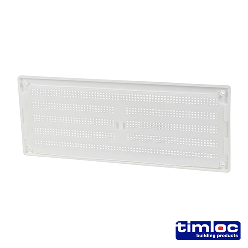 Louvre Grille Vent F/Scr White - Image 2