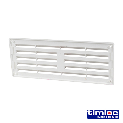Louvre Grille Vent White - Image 2