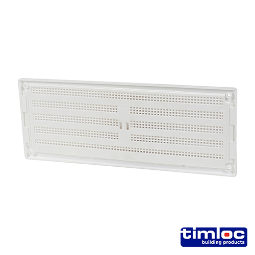 Hit and Miss Grille Vent White - Image 2
