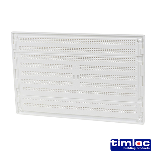 Hit and Miss Grille Vent White - Image 2