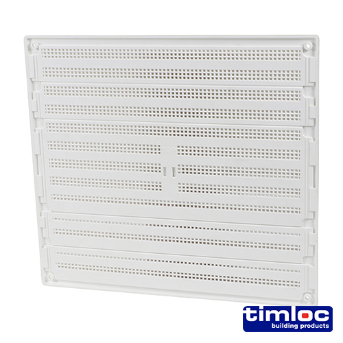 Hit and Miss Grille Vent White - Image 2