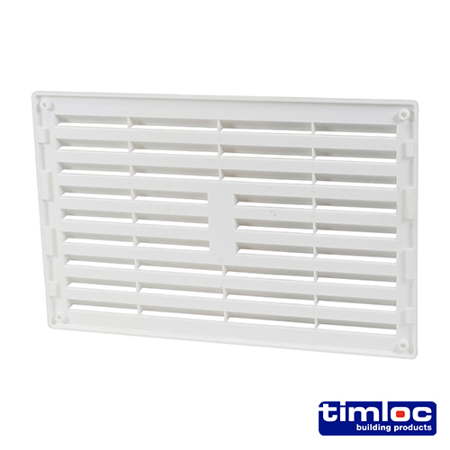 Louvre Grille Vent White - Image 2