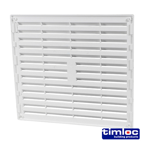 Louvre Grille Vent White - Image 2