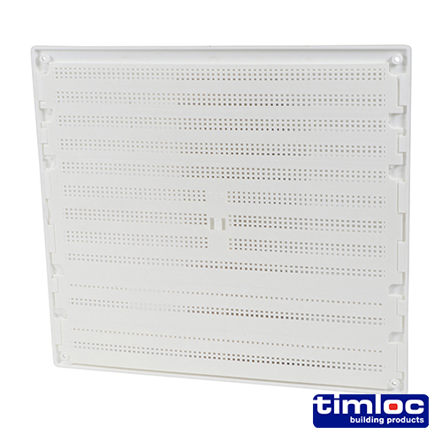 Hit Miss Louvre Min Vent White - Image 2