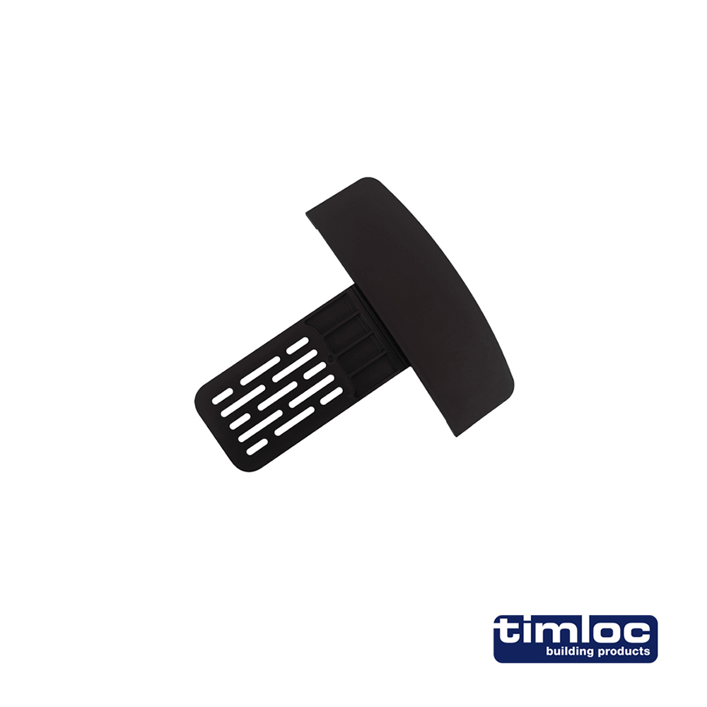 Ambi-Verge Eaves Starter Black
