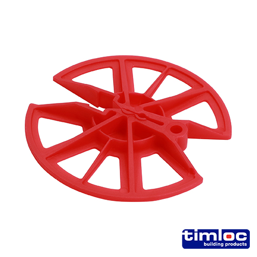 Insulation Retaining Discs Red