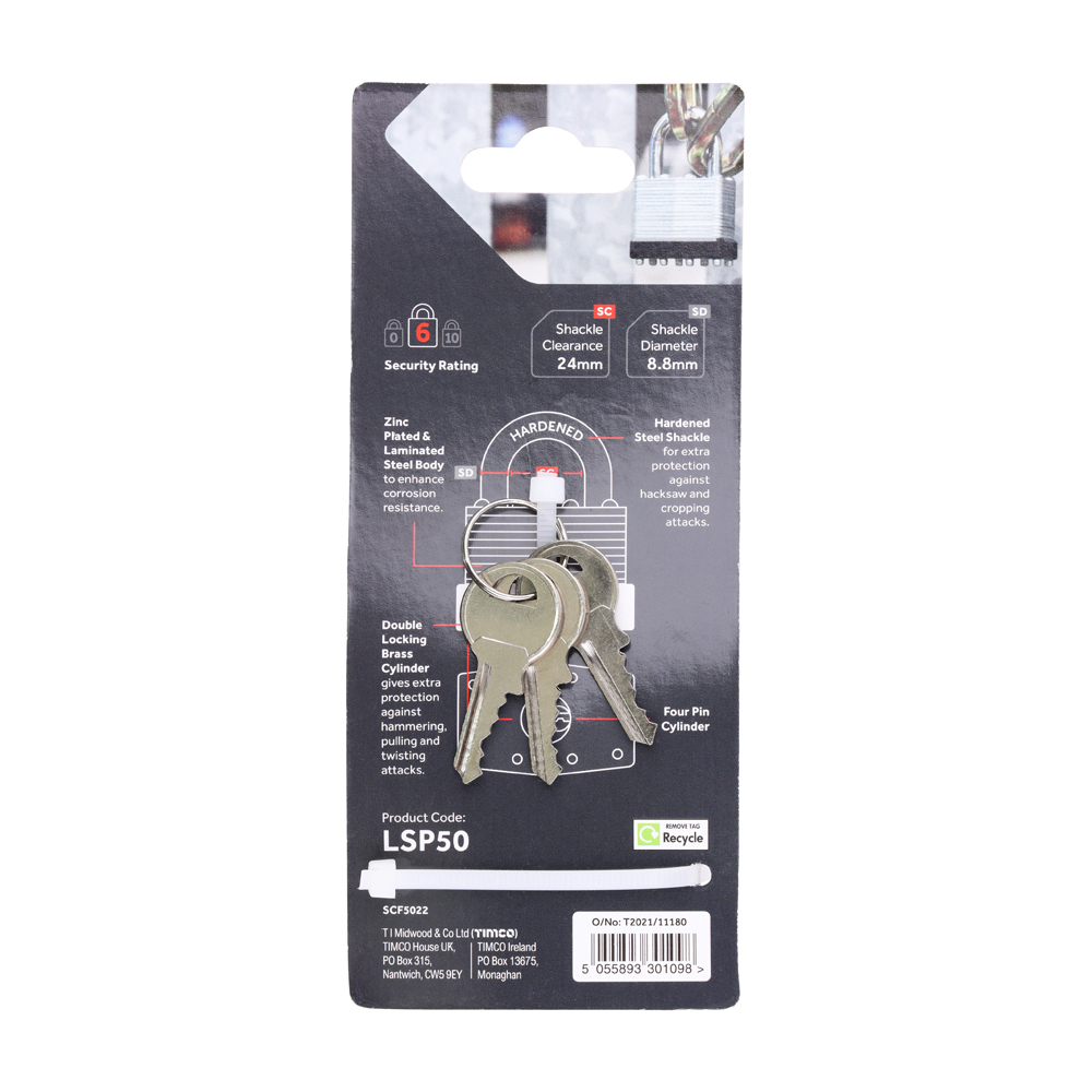 Laminated Padlock - Image 3