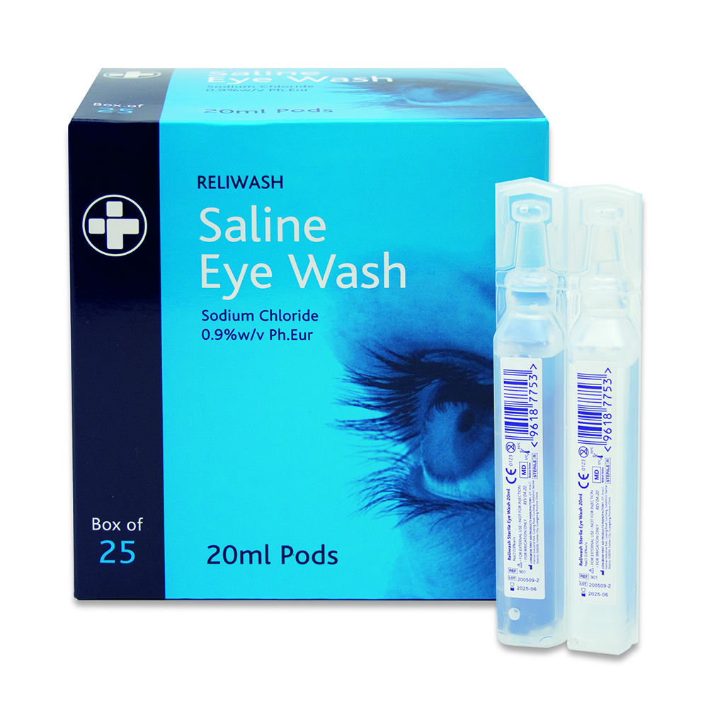 Reliwash Eye Wash Pods 20ml
