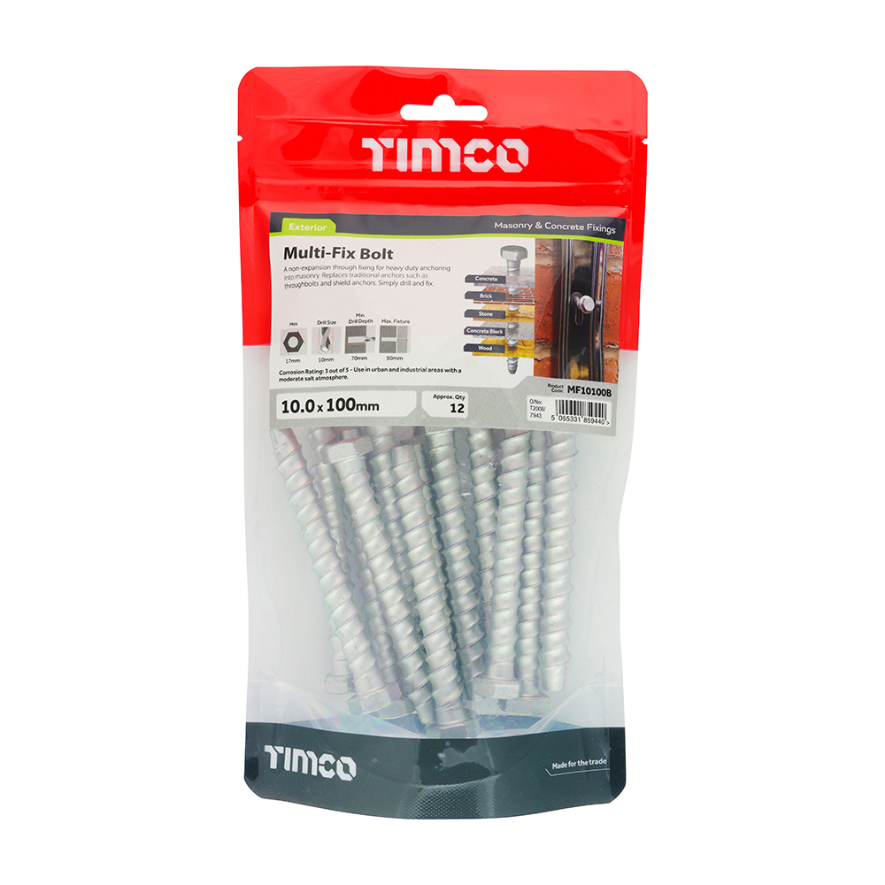 Multi-Fix Bolt Hex Head - Image 2