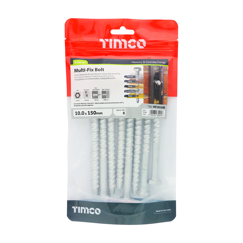 Multi-Fix Bolt Hex Head - Image 2