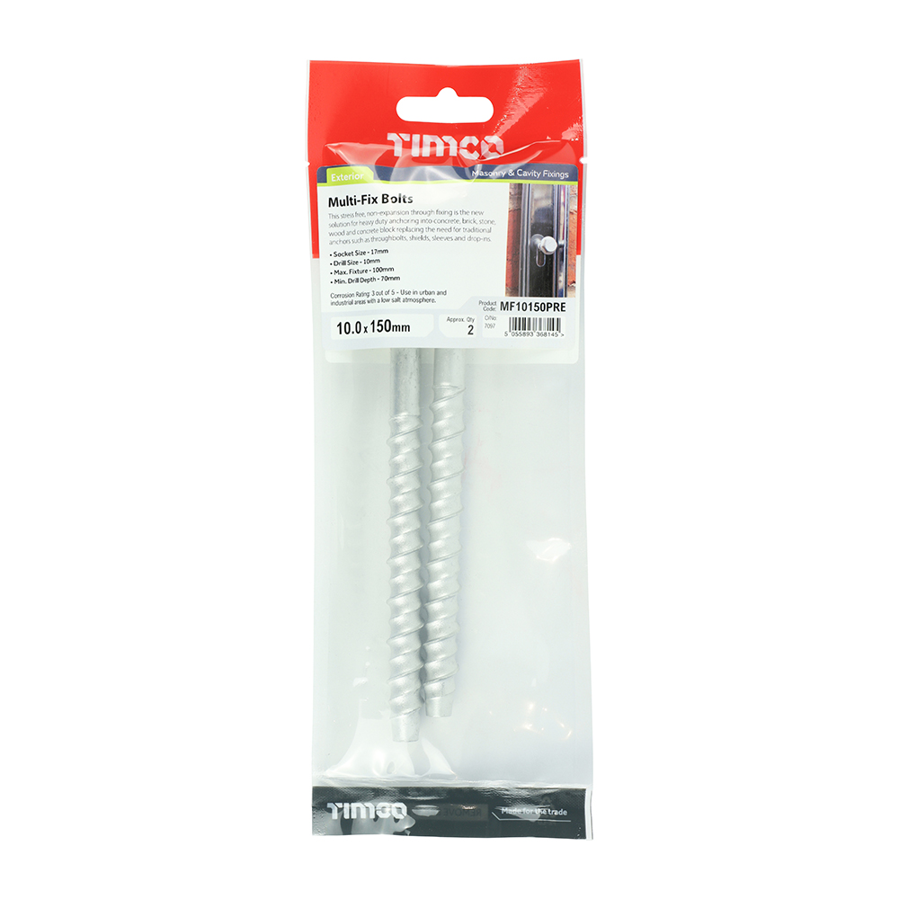Multi-Fix Bolt Hex Head - Image 2