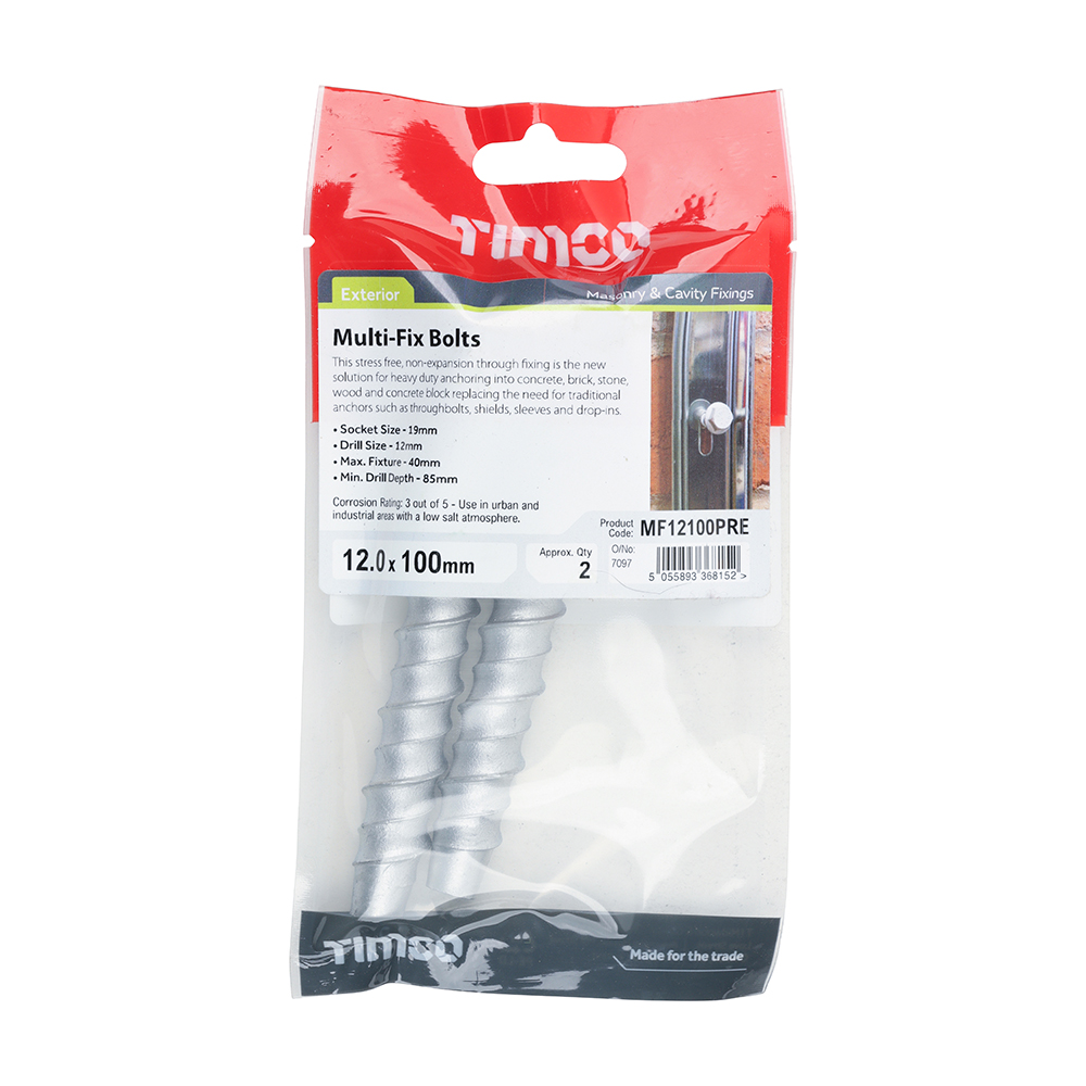 Multi-Fix Bolt Hex Head - Image 2