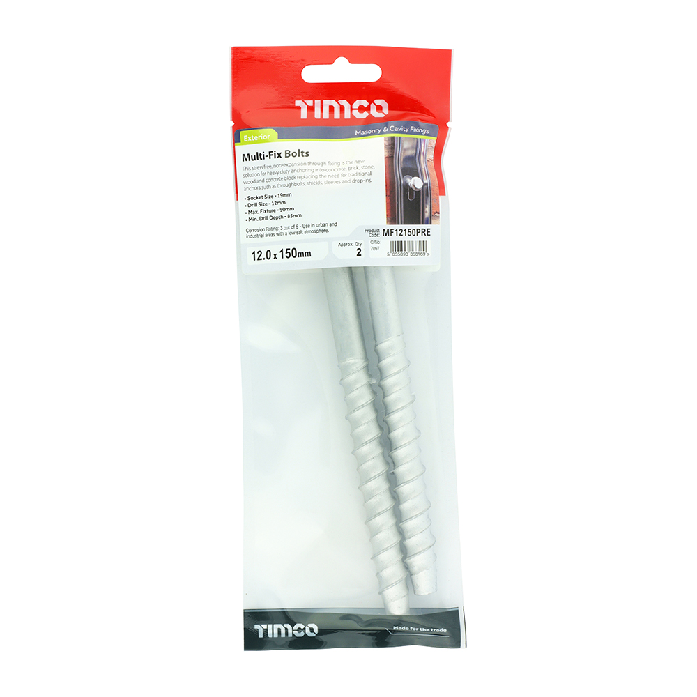 Multi-Fix Bolt Hex Head - Image 2