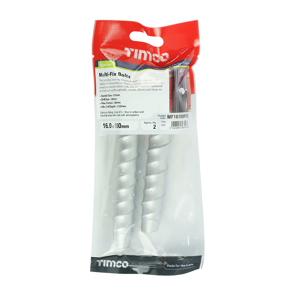 Multi-Fix Bolt Hex Head - Image 2