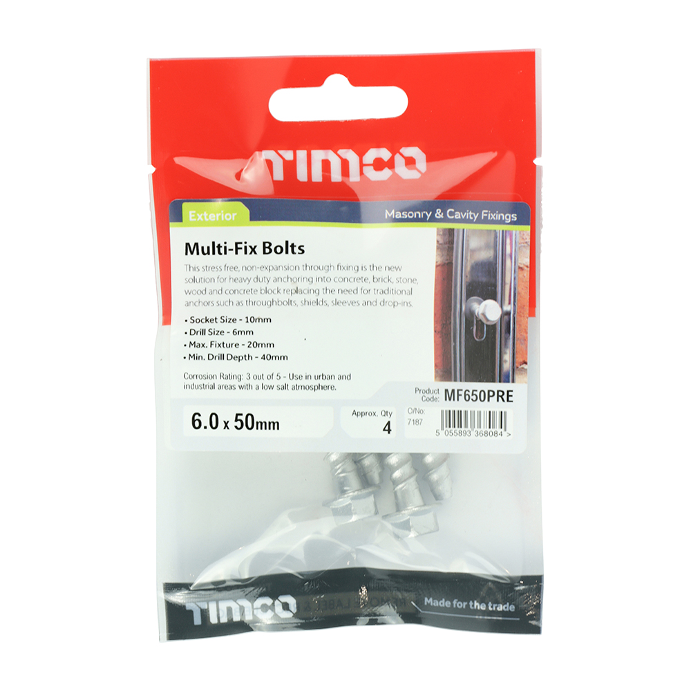 Multi-Fix Bolt Hex Flange Head - Image 2