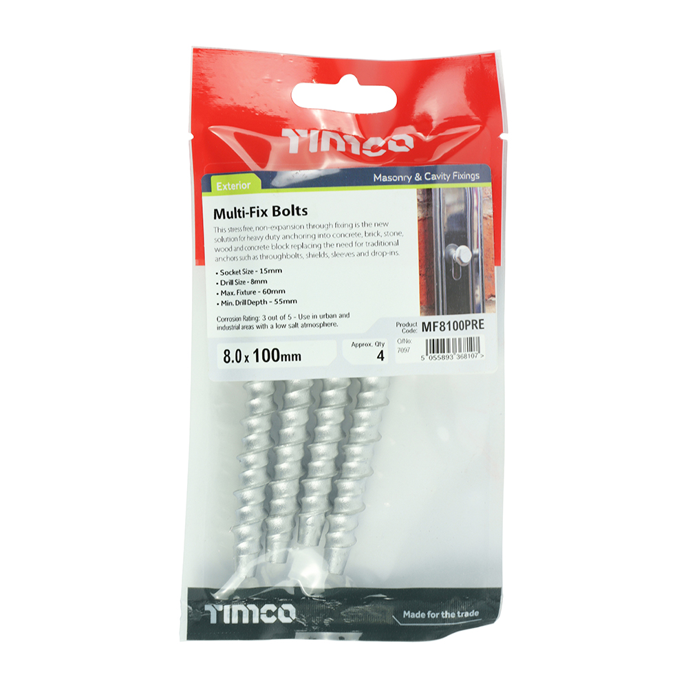Multi-Fix Bolt Hex Head - Image 2