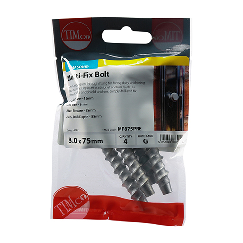 Multi-Fix Bolt Hex Head - Image 2