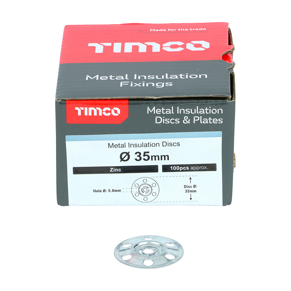 Metal Insulation Disc GALV - Image 3