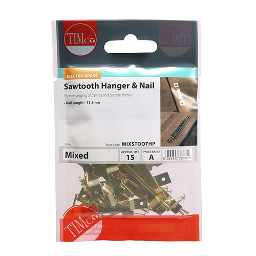Mix Sawtooth & Nails - E/Brass - Image 3