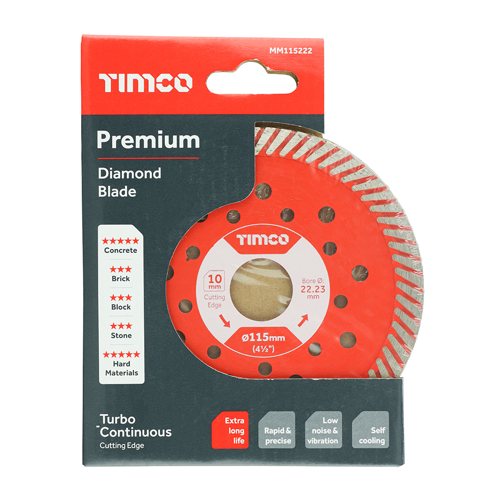 Turbo Continuous Cutting Edge Diamond Blade - Image 2
