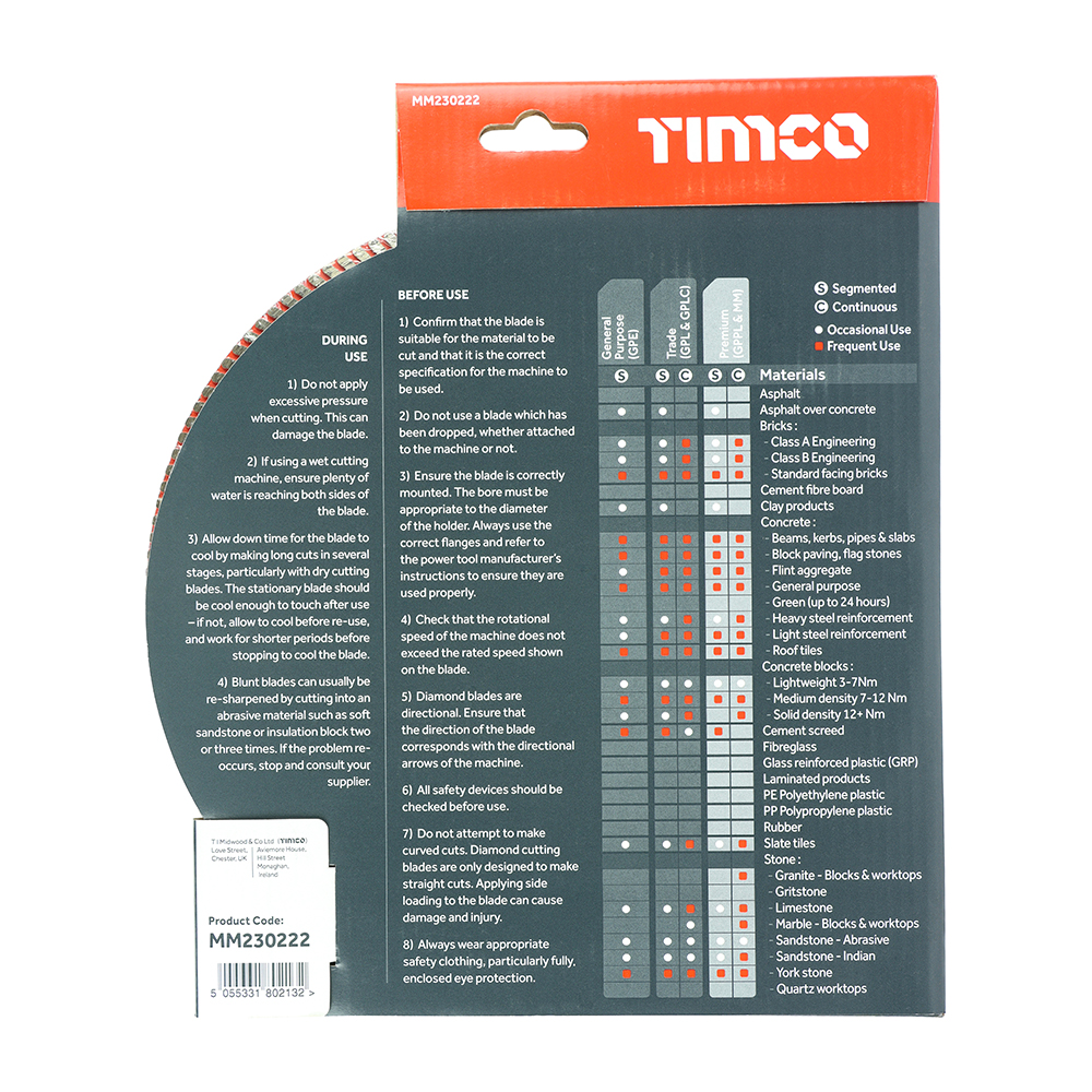 Prem Diamond Blade Turbo Cont - Image 3
