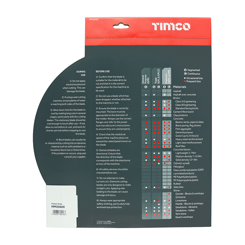Prem Diamond Blade Turbo Cont - Image 3