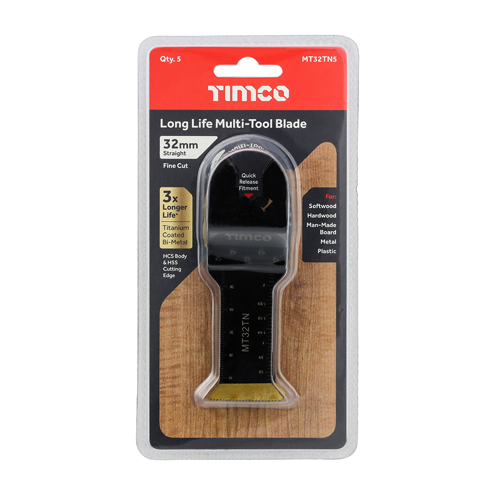 Long Life MTool Blade Straight - Image 2