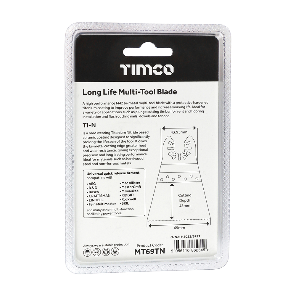 Long Life MTool Blade Straight - Image 3