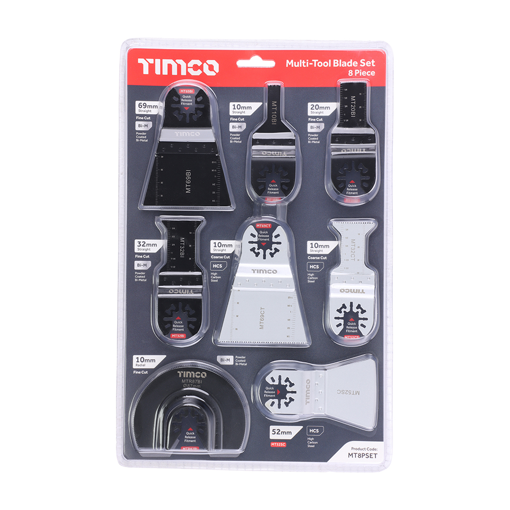MTool Blade Set 8pcs - Image 2