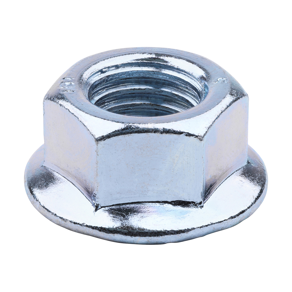 Hex Flange Nut DIN 6923 - BZP - Image 1