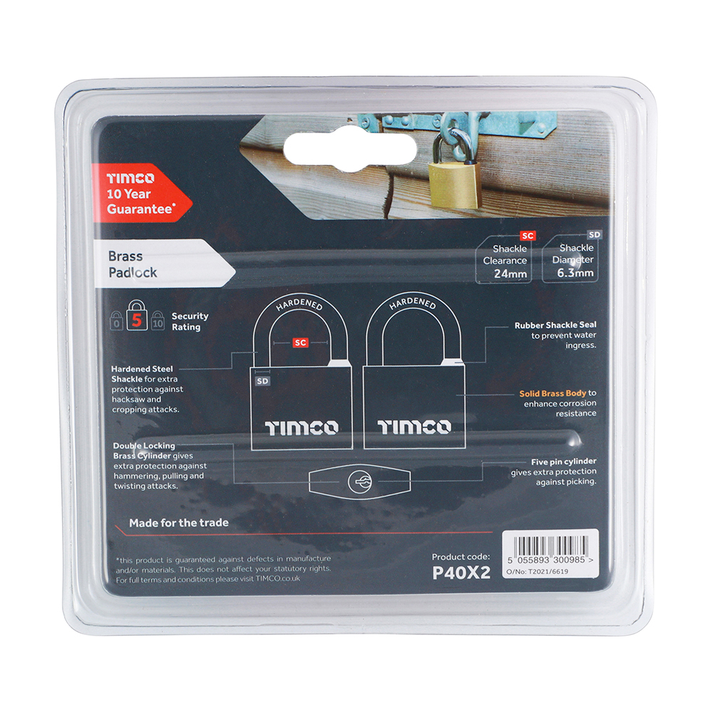 Brass Padlock - Image 3