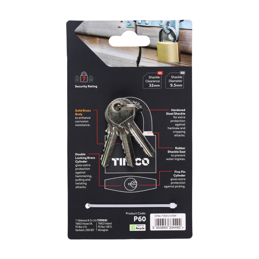 Brass Padlock - Image 3