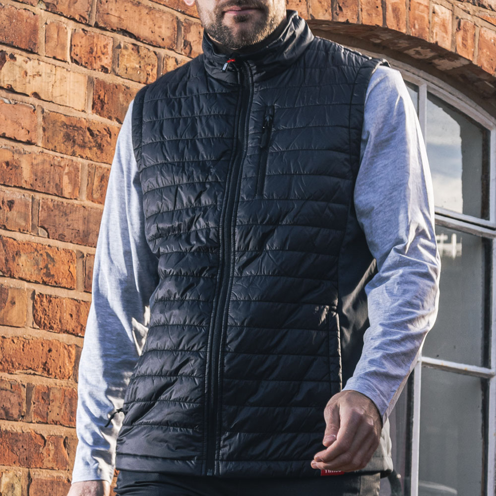 Padded Bodywarmer Black - Image 4